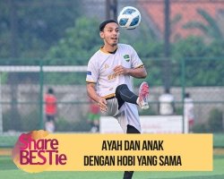 Ayah dan Anakdengan Hobi yang Sama
