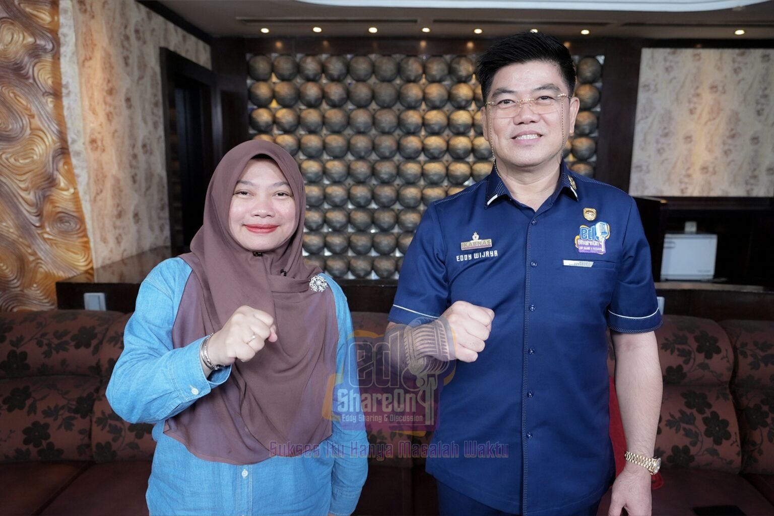 Titi Anggraini saat jadi bintang tamu di podcast EdShareOn. (Foto: EdShareOn.com)