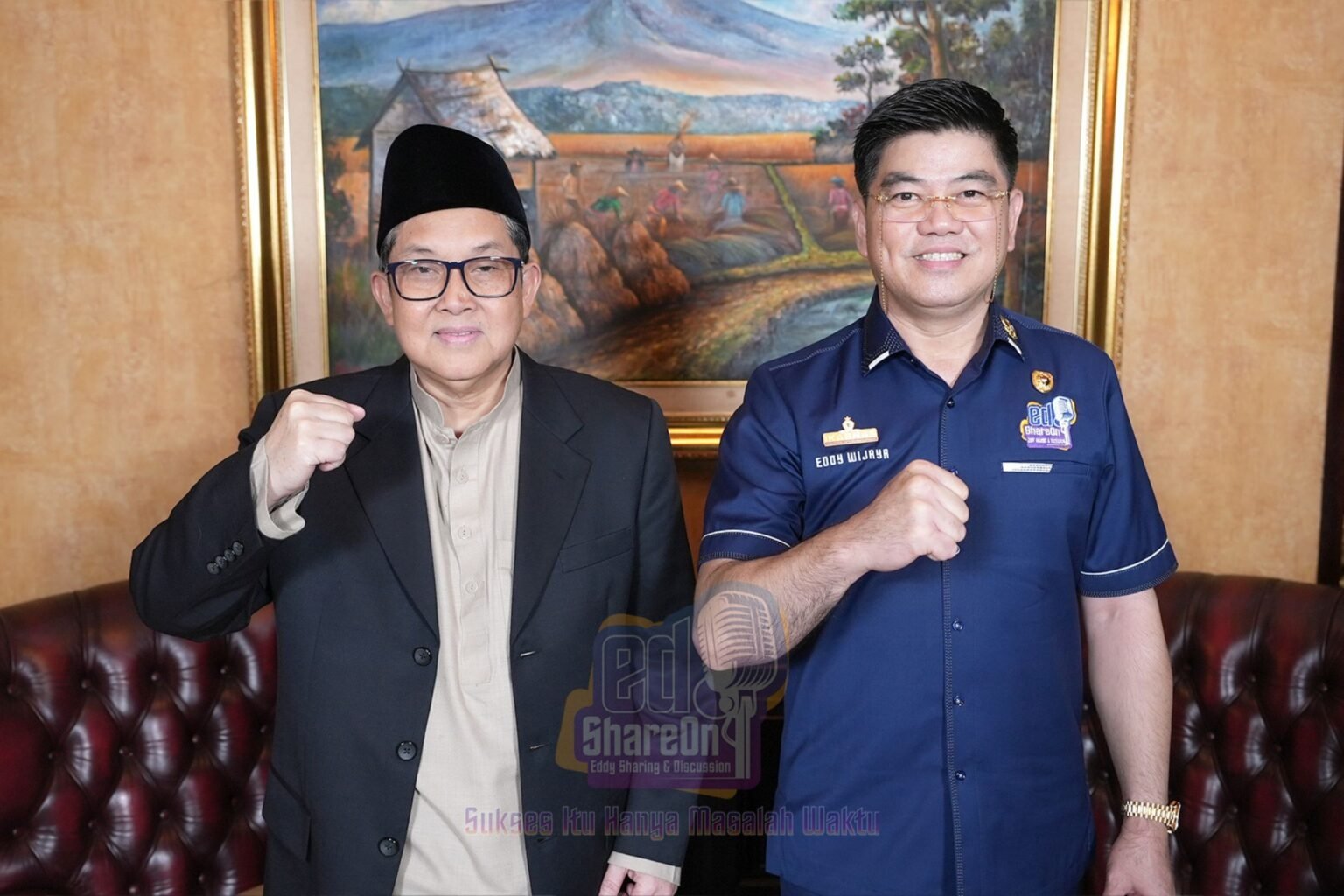 Ali Masykur Musa saat di podcast EdShareOn. (Foto: EdShareOn.com)