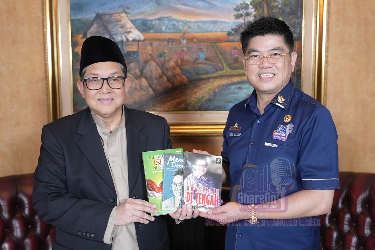 Ali Masykur Musa saat di podcast EdShareOn. (Foto: EdShareOn.com)