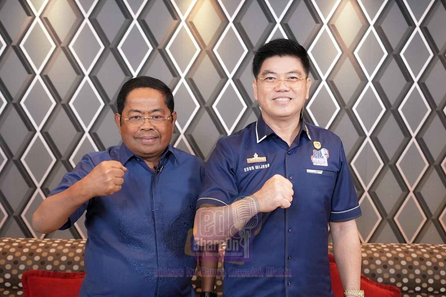Idrus Marham Saat di Podcast EdShareOn. (Foto: EdShareOn.com)