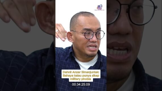 Dahnil Anzar Simanjuntak: Bahaya Kalau Punya Sikap Military Phobia