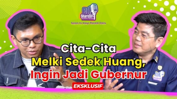 Melki Sedek Huang Punya Cita-Cita Jadi Gubernur, Ini Alasannya