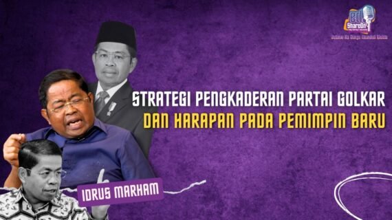 Idrus Marham Bahas Soal Strategi Pengkaderan Partai Golkar dan Harapan pada Pemimpin Baru