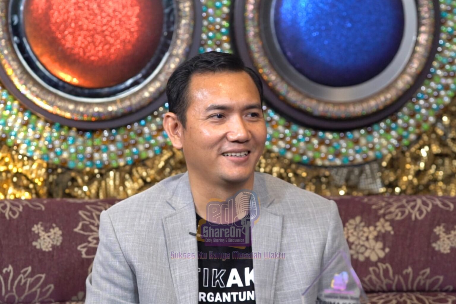 Ubaidillah saat di podcast EdShareOn. (Foto: EdShareOn.com)
