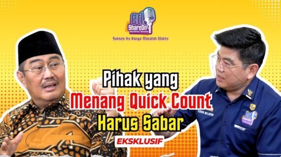 Jimly Asshiddiqie Harap Pihak yang Menang Quick Count Bersabar