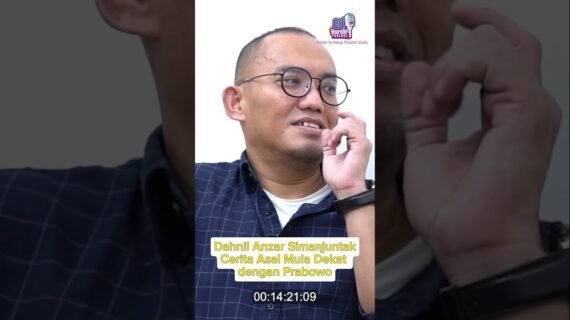 Dahnil Anzar Simanjuntak Cerita Asal Mula Dekat dengan Prabowo