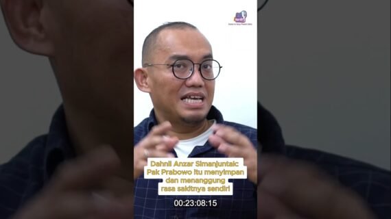 Dahnil Anzar Simanjuntak: Pak Prabowo Menanggung Rasa Sakitnya Sendiri