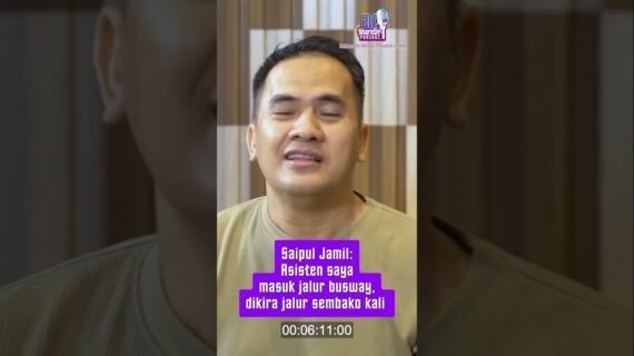Saipul Jamil: Asisten Saya Masuk Jalur Busway, Dikira Jalur Sembako Kali