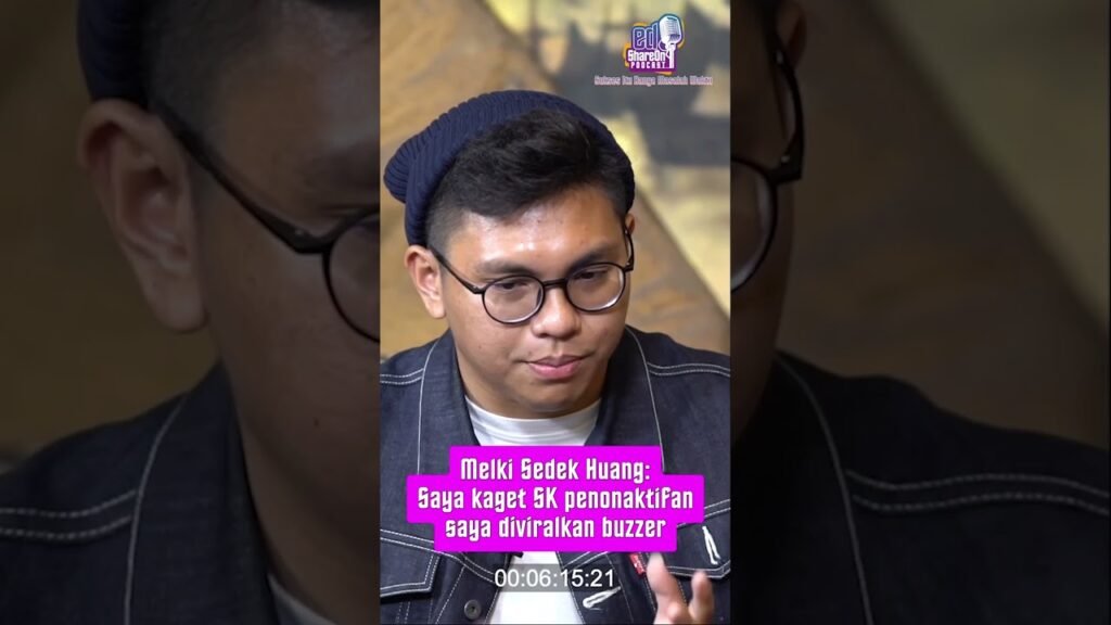 Melki Sedek saat di Podcast EdShareOn. (Foto: EdShareOn.com)