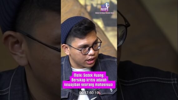 Melki Sedek Huang: Bersikap Kritis Adalah Kewajiban Seorang Mahasiswa
