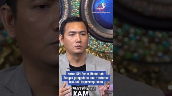 Ketua KPI Pusat Ubaidillah: Banyak Pengaduan Soal Tontonan Laki-Laki Keperempuanan