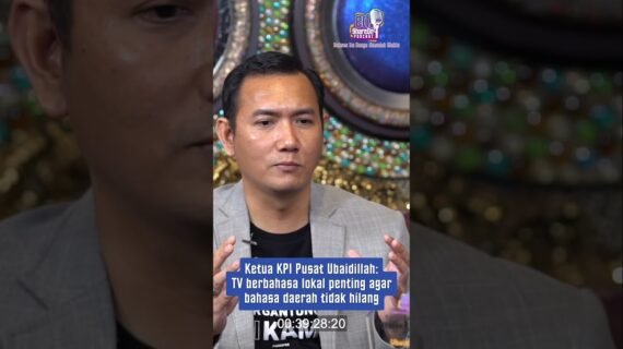 Ketua KPI Pusat Ubaidillah: TV Berbahasa Lokal Penting agar Bahasa Daerah Tidak Hilang