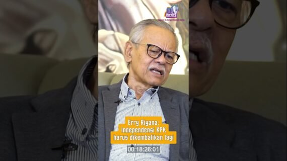 Erry Riyana: Independensi KPK Harus Dikembalikan Lagi
