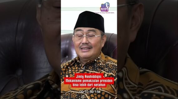 Jimly Asshiddiqie: Mekanisme Pemakzulan Presiden Bisa Lebih dari Setahun