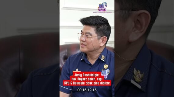 Jimly Asshiddiqie: Hak Angket Boleh, tapi KPU & Bawaslu Tidak Bisa Didikte