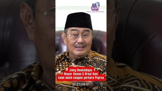 Jimly Asshiddiqie: Anwar Usman & Arsul Sani Tidak Boleh Tangani Perkara Pilpres