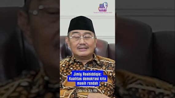 Jimly Asshiddiqie: Kualitas Demokrasi Kita Masih Rendah