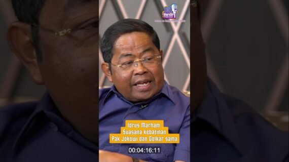 Idrus Marham: Suasana Kebatinan Pak Jokowi dan Golkar Sama