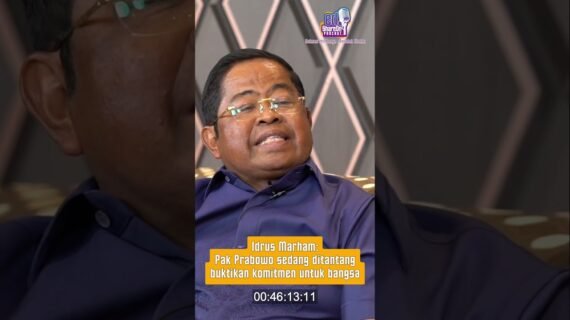 Idrus Marham: Pak Prabowo Sedang Ditantang Buktikan Komitmen untuk Bangsa
