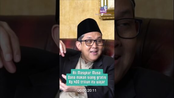 Ali Masykur Musa: Dana Makan Siang Gratis Rp400 Triliun Itu Wajar