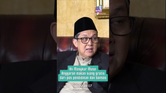 Ali Masykur Musa: Anggaran Makan Siang Gratis dari Pos Pendidikan dan Bansos