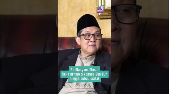 Ali Masykur Musa: Saya Berbakti kepada Gus Dur Hingga Beliau Wafat