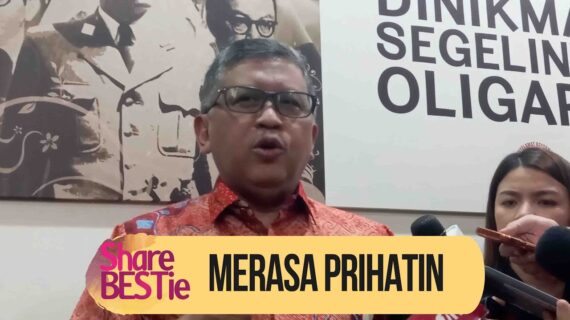 Sekjen PDIP Hasto Kristantyo Merasa Prihatin dengan Sejumlah Peristiwa Hukum dan Politik