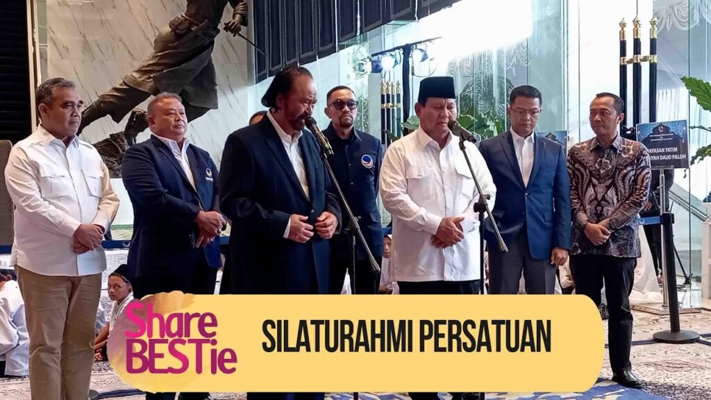 Surya Paloh Sambut Prabowo Subianto