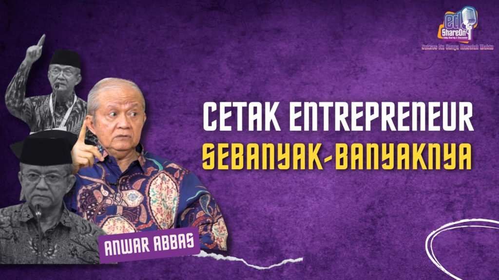 Anwar Abbas saat di Podcast EdShareOn. (Foto: EdShareOn.com)