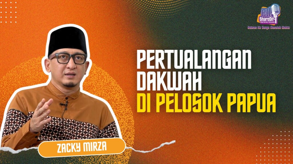 Ustaz Zacky Mirza di podcast EdShareOn. (Foto: EdShareOn.com)