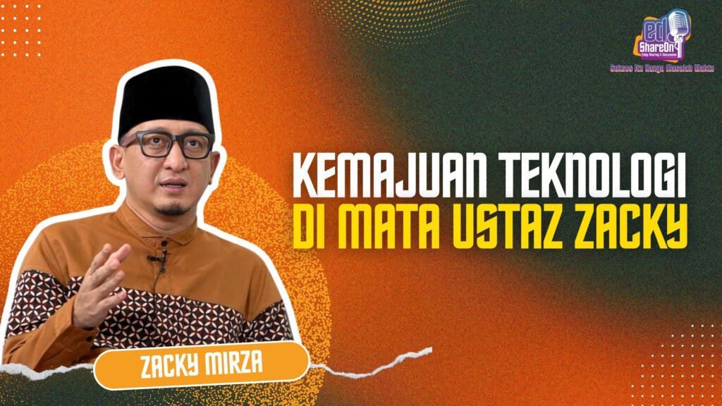 Ustaz Zacky Mirza di podcast EdShareOn. (Foto: EdShareOn.com)