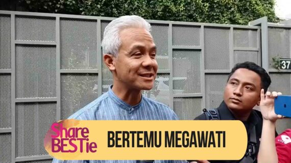 Bertemu Megawati Soekarnoputri, Ini yang Dibicarakan Ganjar Pranowo