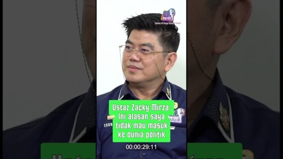 Ustaz Zacky Mirza: Ini Alasan Saya Tidak Mau Masuk ke Dunia Politik