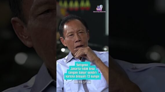 Sutiyoso: Jakarta Tidak Bisa Tangani Banjir Sendiri karena Dilewati 13 Sungai