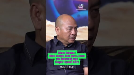 Nikson Nababan: Modal sebagai anak guru & petani jadi pendorong saya bangun Tapanuli Utara