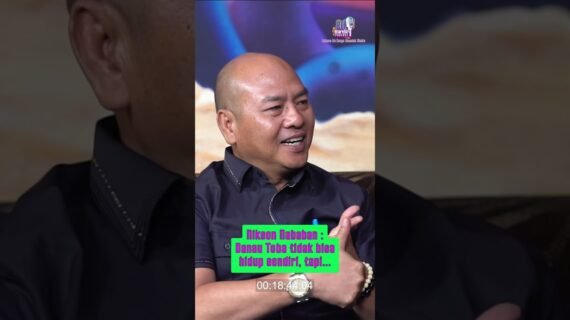 Nikson Nababan: Danau Toba Tidak Bisa Hidup Sendiri