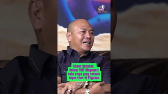 Nikson Nababan: Ketum PDIP Megawati Tahu Siapa yang Terbaik dapat Tiket di Pilgubsu
