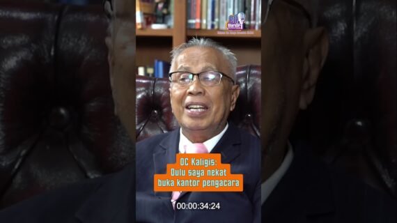 OC Kaligis: Dulu Saya Nekat Buka Kantor Pengacara