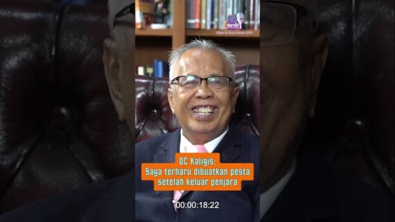 OC Kaligis: Saya Terharu Dibuatkan Pesta Setelah Keluar Penjara