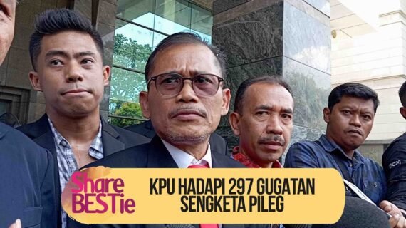 KPU Siap Hadapi 297 Gugatan Sengketa Pileg