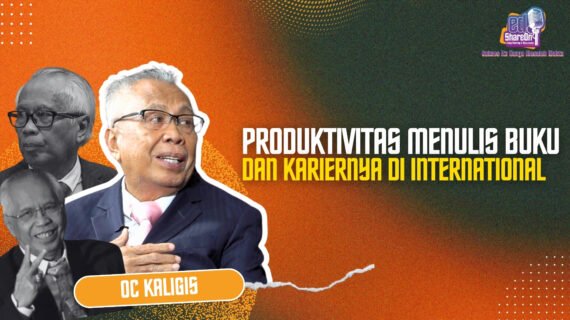 OC Kaligis Cerita Soal Produktivitas Menulis dan Pengalaman Karier Internasional