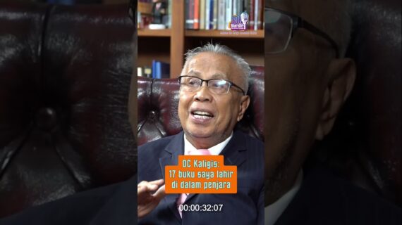 OC Kaligis: 17 Buku Saya Lahir di Dalam Penjara