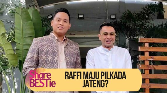 Jawaban Raffi Ahmad untuk Maju di Pilgub Jawa Tengah Bersama Dico Ganinduto