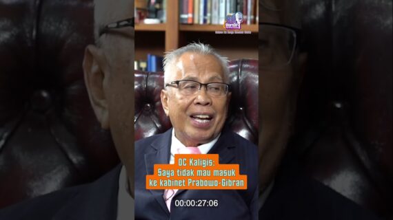 OC Kaligis: Saya tidak mau masuk ke kabinet Prabowo-Gibran