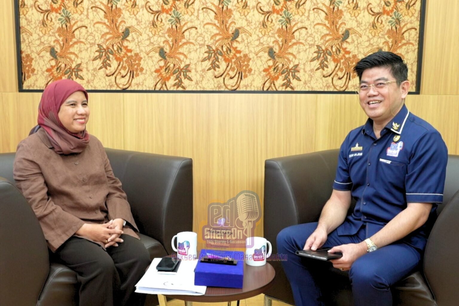 Diah Pitaloka Saat di podcast EdShareOn. (Foto: EdShareOn.com)