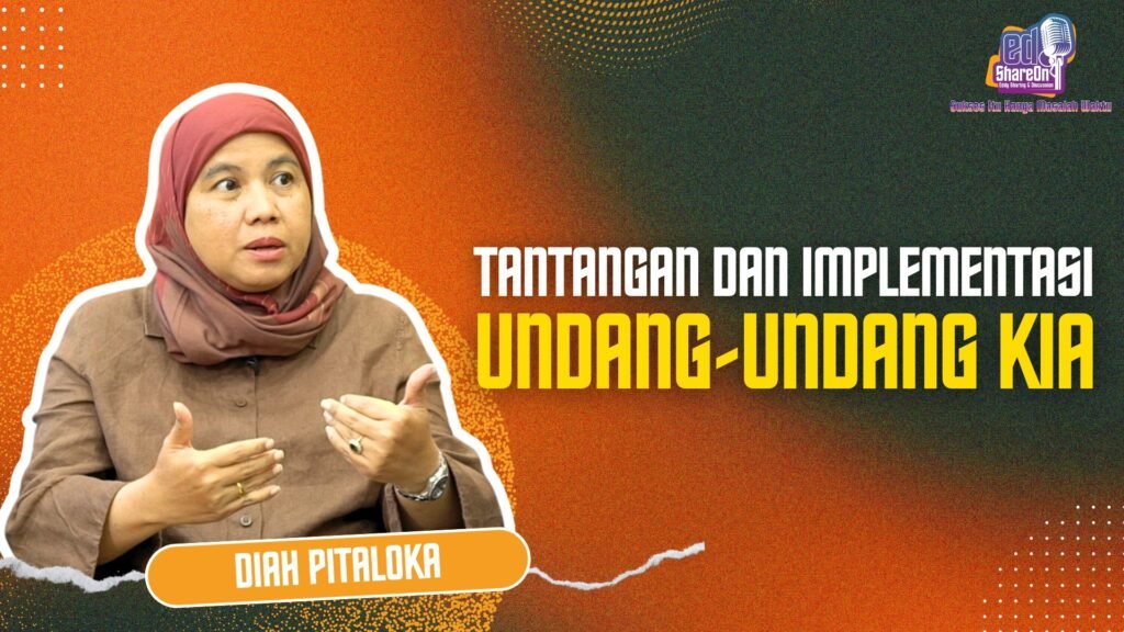 Diah Pitaloka Saat di podcast EdShareOn. (Foto: EdShareOn.com)