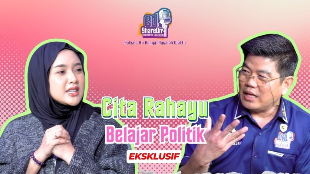 Cita Rahayu Saat di podcast EdShareOn. (Foto: EdShareOn.com)