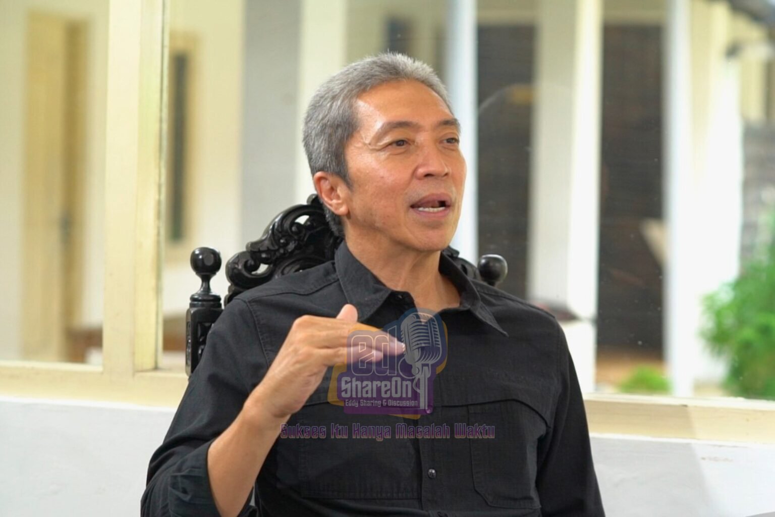 Dedie Rachim saat di podcast EdShareOn. (Foto: EdShareOn.com)