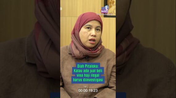 Diah Pitaloka :Kalau ada jual beli visa haji ilegal harus diinvestigasi
